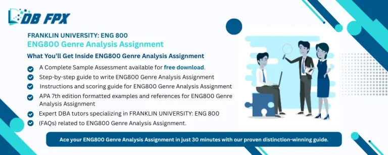 ENG800 Genre Analysis Assignment