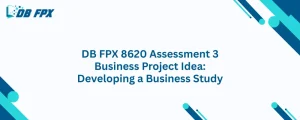 DB FPX 8620 Assessment 3 Business Project Idea: Developing a Business Study