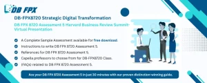 DB FPX 8720 Assessment 5 Harvard Business Review Summit- Virtual Presentation