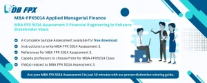 MBA FPX 5014 Assessment 3 Financial Engineering to Enhance Stakeholder Value